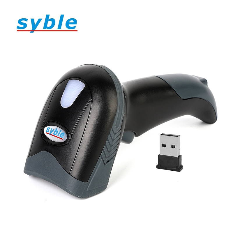 Syble, φτηνός 1D ασύρματος σαρωτής γραμμικού κώδικα, φορητός σαρωτής με δέκτη USB