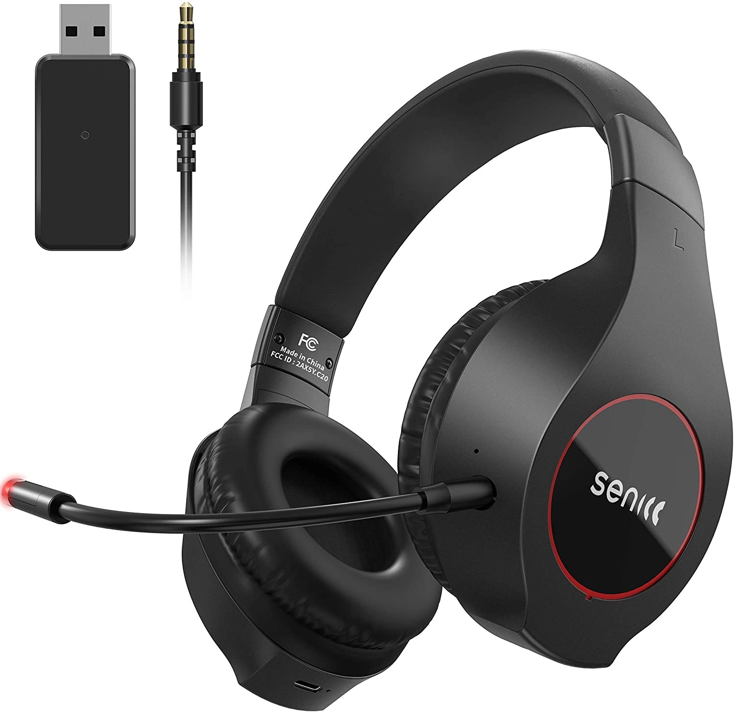 SOMIC C20 2.4G ασύρματα ακουστικά gaming με μικρόφωνο