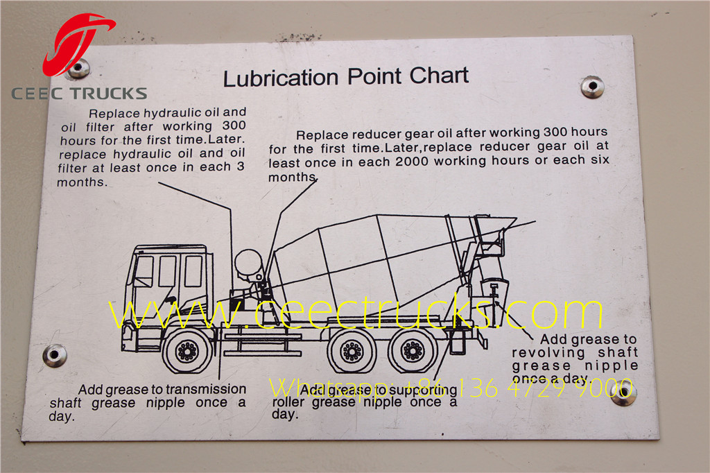 Beiben 14 CBM cement mixer truck