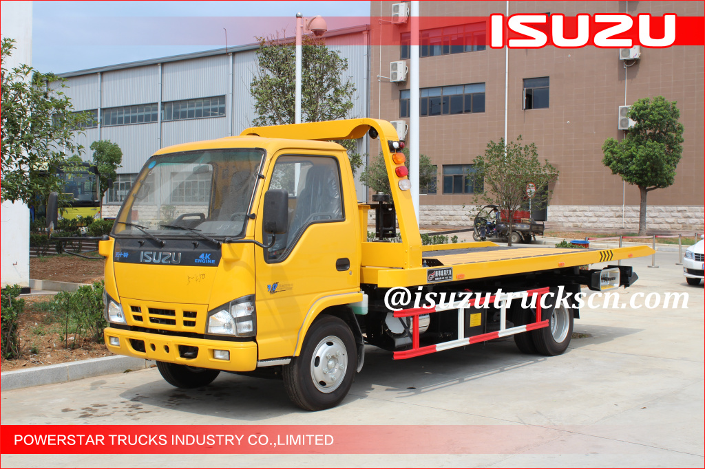 3Tons Isuzu Road Wrecker Truck Emergency Rescue Vehicle