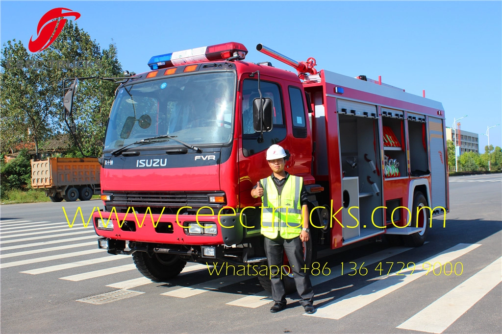Πυροσβεστικό φορτηγό ISUZU 5 CBM