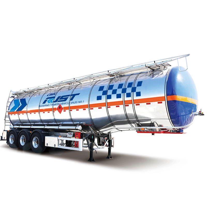 Ημι-ρυμουλκούμενο για ανοξείδωτη δεξαμενή θερμομόνωσης (Ευρωπαϊκής τεχνολογίας) - CIMC RJST Liquid truck