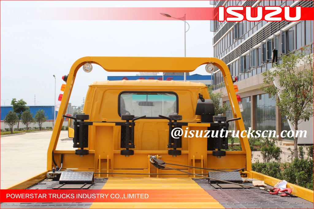 Όχημα διάσωσης έκτακτης ανάγκης Isuzu Road Wrecker Truck 3 Tons