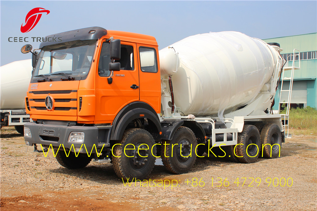 beiben 14 CBM mixer truck Ivory Coast