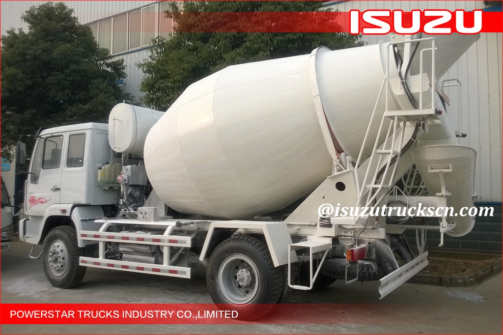 3cbm,4cbm 6 τροχοί ELF FTR FVR Isuzu Concrete Truck Mixers