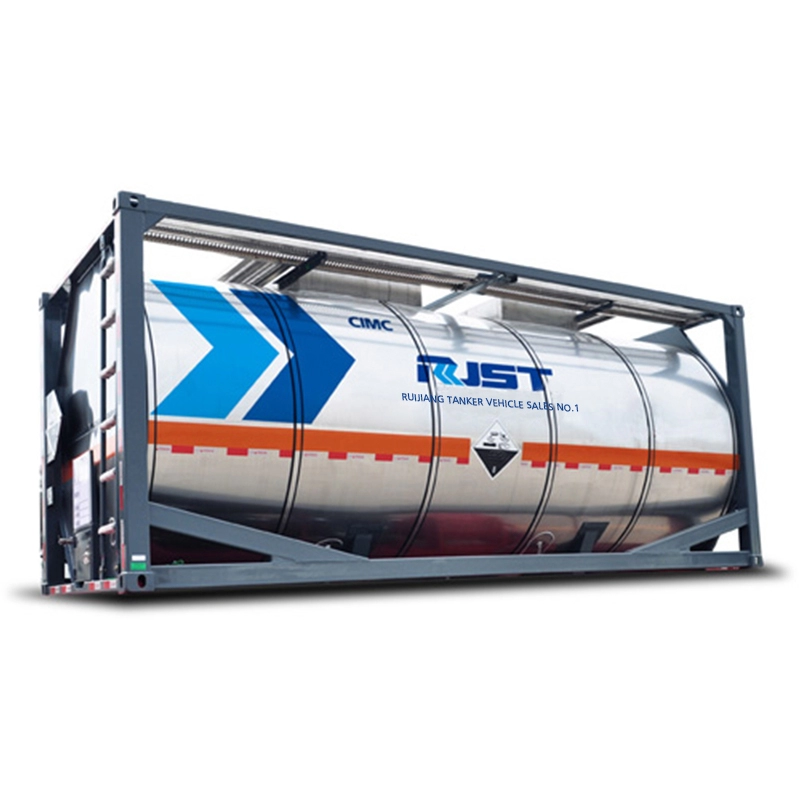 Εμπορευματοκιβώτιο 20FT Stainless Steel Tank Container - CIMC RJST Liquid truck
