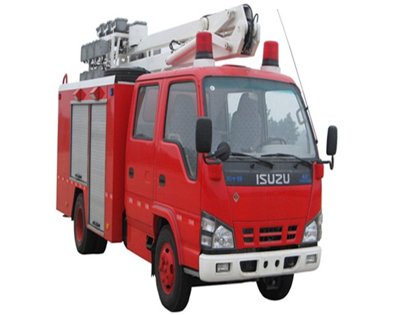 Φωτιστικό πυροσβεστικό όχημα Isuzu διπλής καμπίνας με σύστημα φωτός