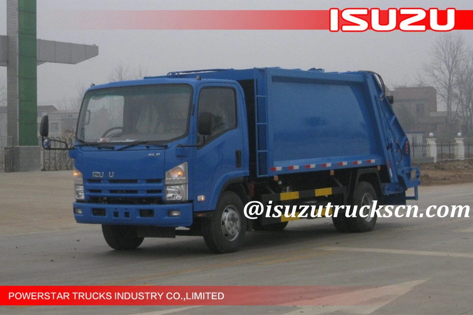 Nigeria 5Tons Isuzu Garage Truck για μεταφορά απορριμμάτων