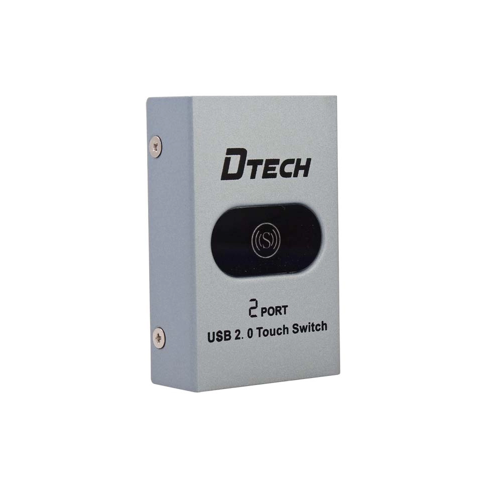 DTECH DT-8321 USB χειροκίνητο κοινόχρηστο διακόπτη εκτύπωσης 2 θυρών