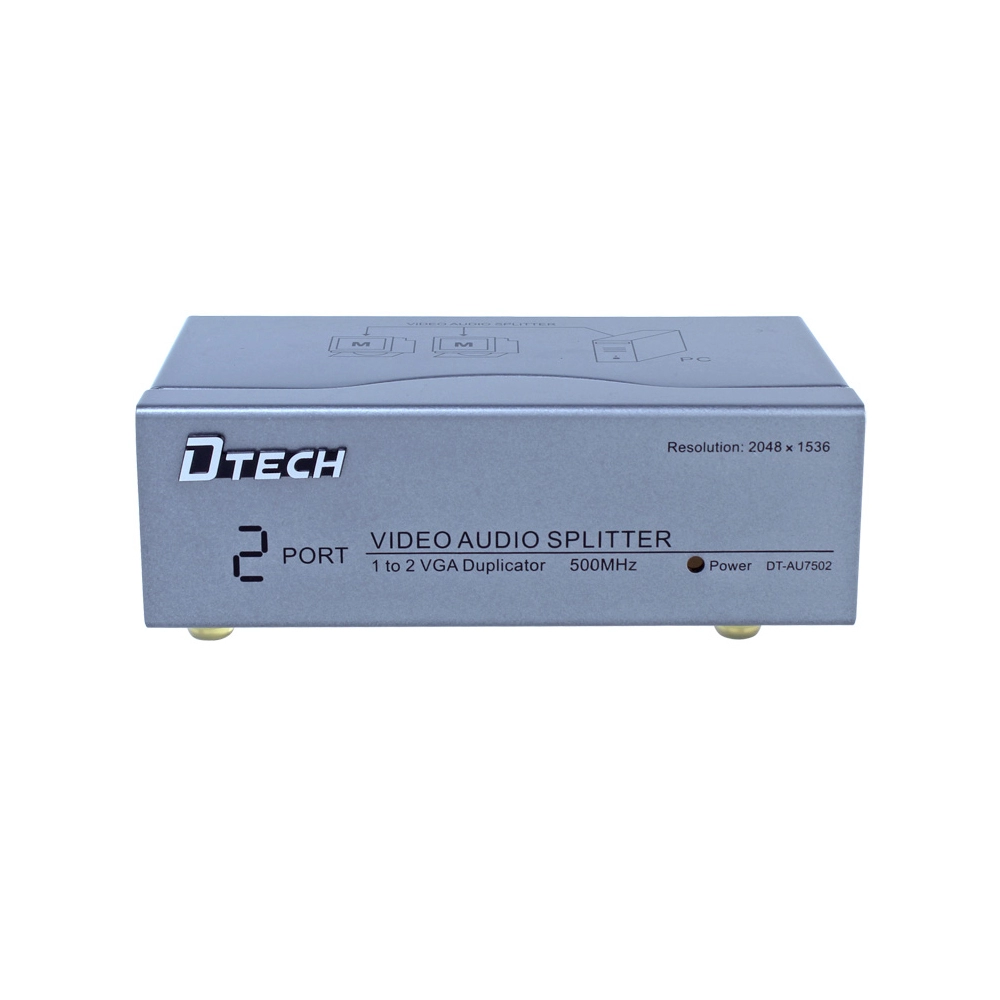 DT-AU7502 1 ΕΩΣ 2 500 MHZ VGA AUDIO SPLITTER