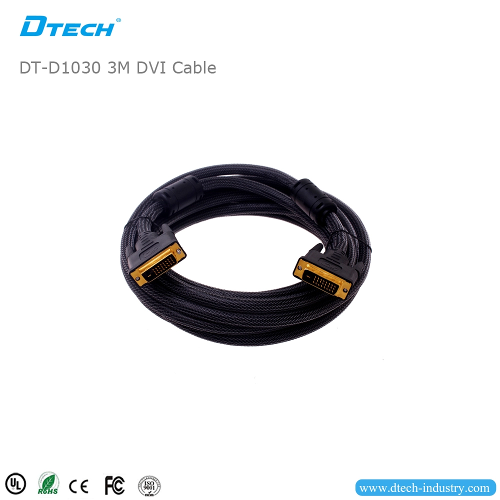 Καλώδιο DTECH DT-D1030 3M DVI