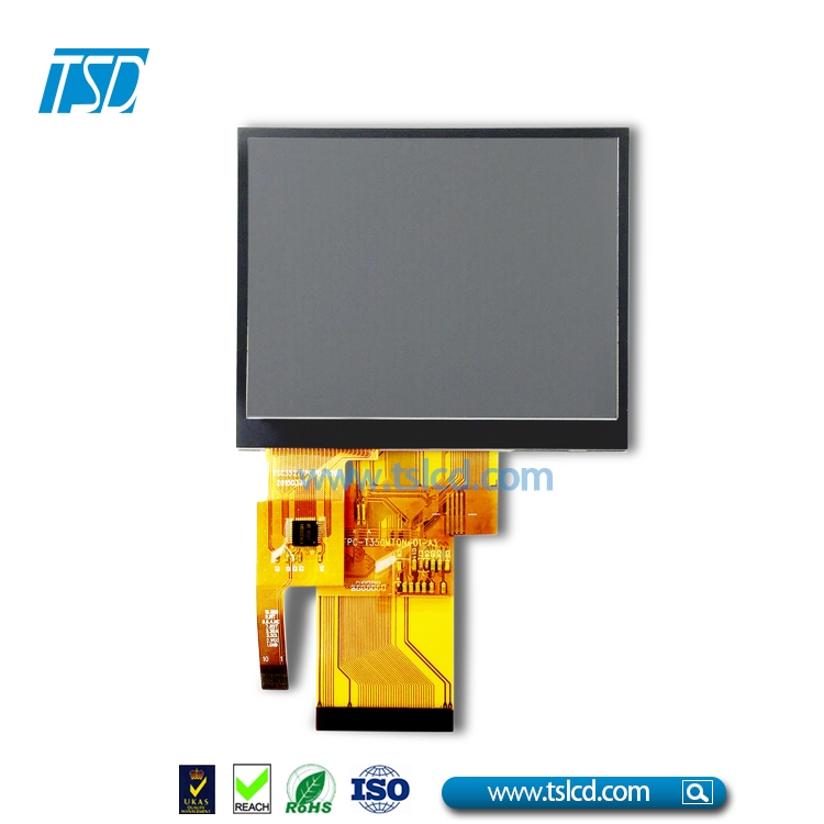 Γωνία θέασης 6H 3,5 ιντσών QVGA TFT LCD με διασύνδεση RGB 54 ακίδων