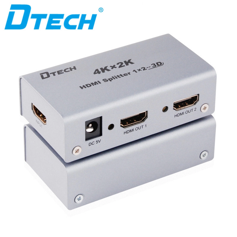 DTECH DT-7142 4K 1 ΜΕ 2 HDMI SPLITTER
