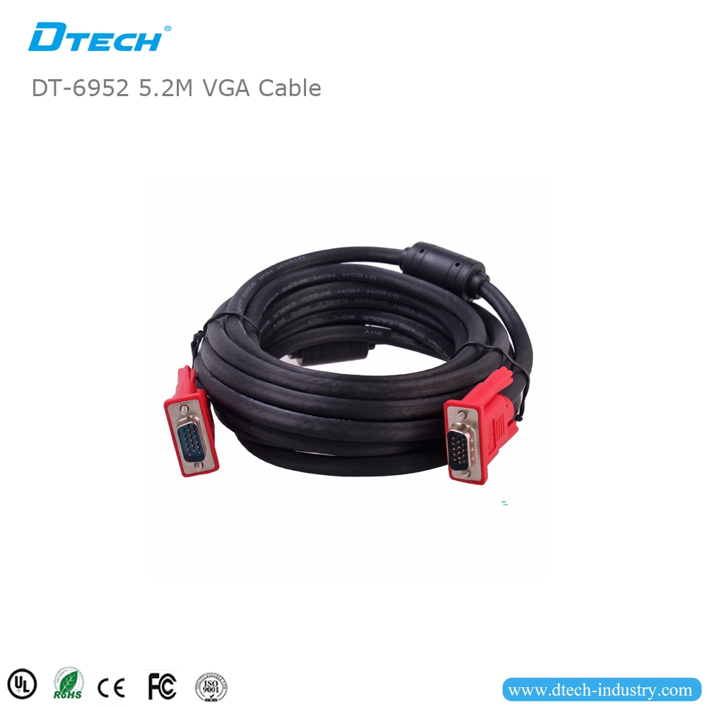 DTECH DT-6952 VGA 3+6 5,2M Καλώδιο VGA