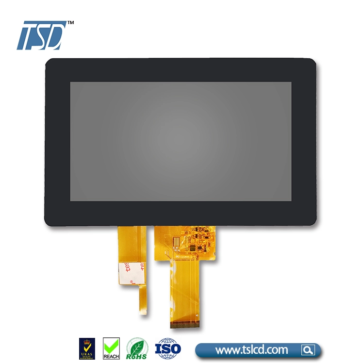 500 nits Υψηλή φωτεινότητα Μονάδα TFT LCD 7” με CTP