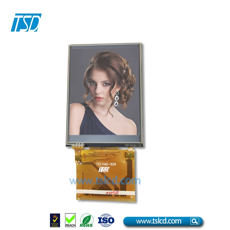 Έγχρωμη οθόνη LCD TFT 3,2 ιντσών 240x320 με οθόνη αφής Resistive