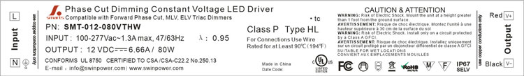 80w led power supply