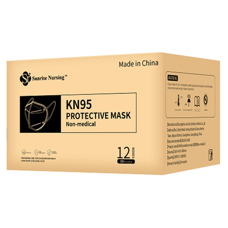 Kn95 προστατευτική μάσκα προσώπου με πιστοποίηση ce