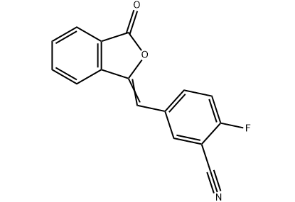 2-φθορο-5-[(3-οξο-1(3Η)-ισοβενζοφουρανυλιδενο)μεθυλ]-βενζονιτρίλιο