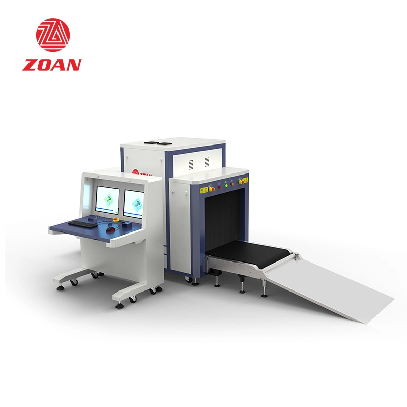 Αεροδρόμιο X Ray Luggage Machine Multi Energy Color X-Ray Baggage Scanner ZA8065