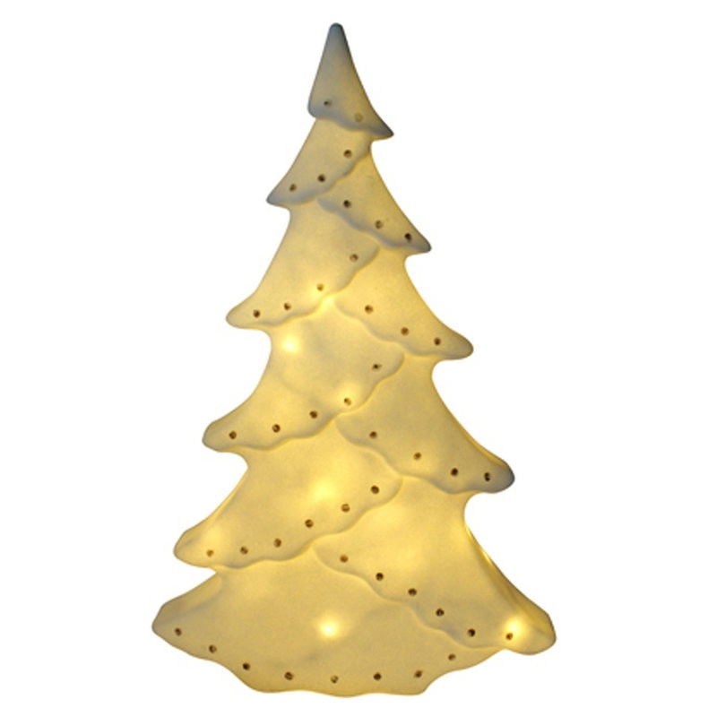 Εξωτερική χρήση Λευκό χριστουγεννιάτικο φως LED Δέντρο με τελείες