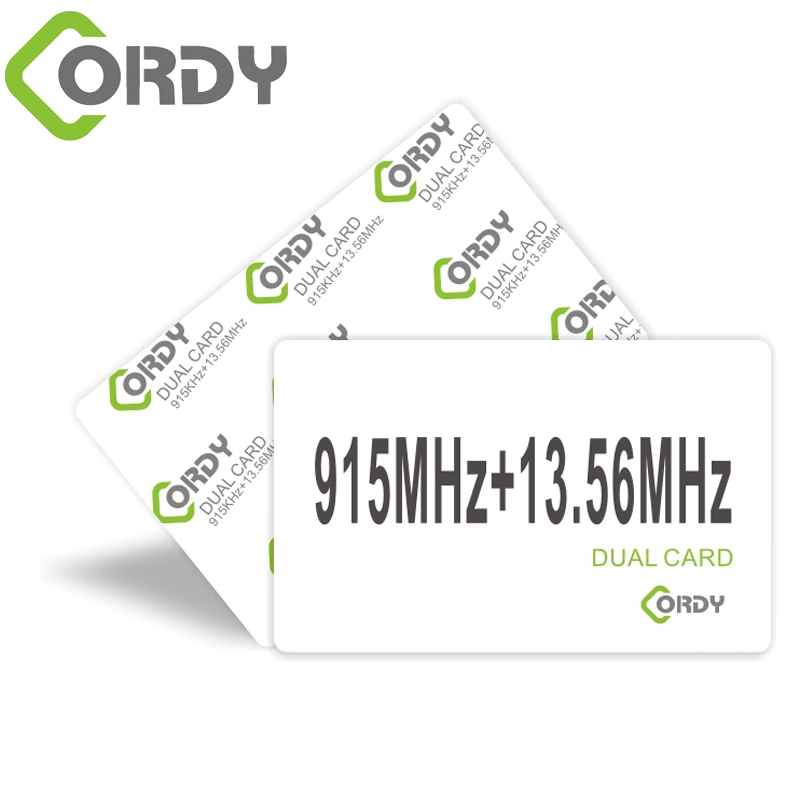 Κάρτα διπλής συχνότητας RFID 13,56 MHz + 915 MHz 1k + Alien Higgs3
