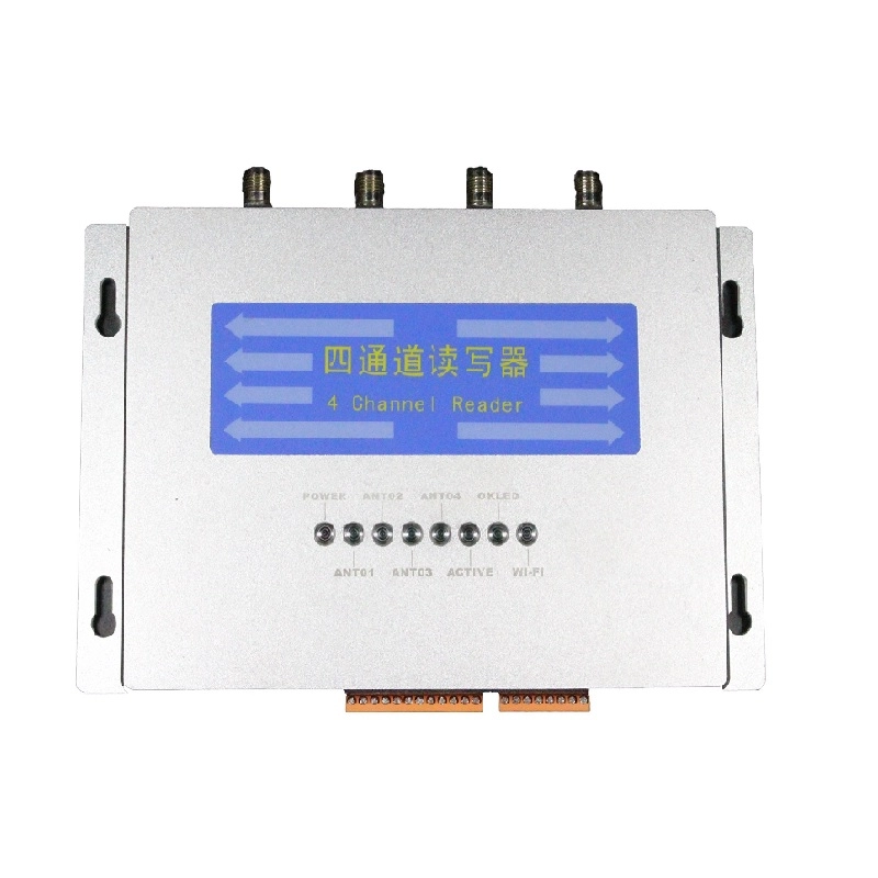 Υψηλής απόδοσης 4-port UHF impinj R2000 RFID Reader Writer