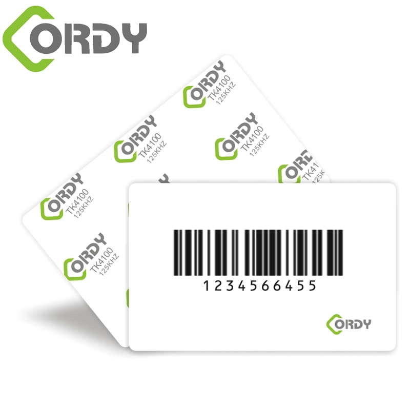 Κάρτα barcode διπλής κάρτας RFID