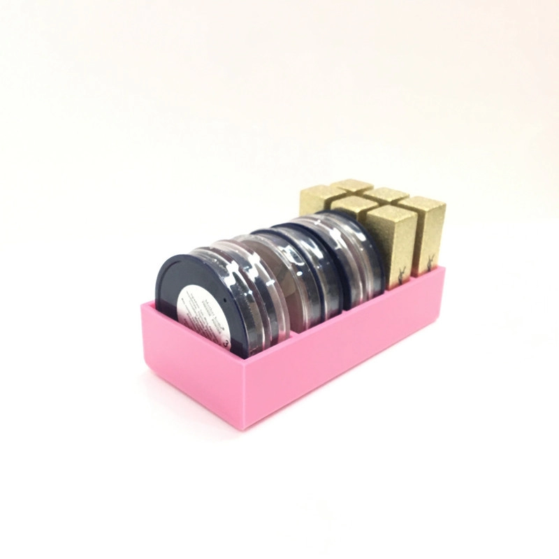 Ροζ ακρυλικό μακιγιάζ Compact Organizer