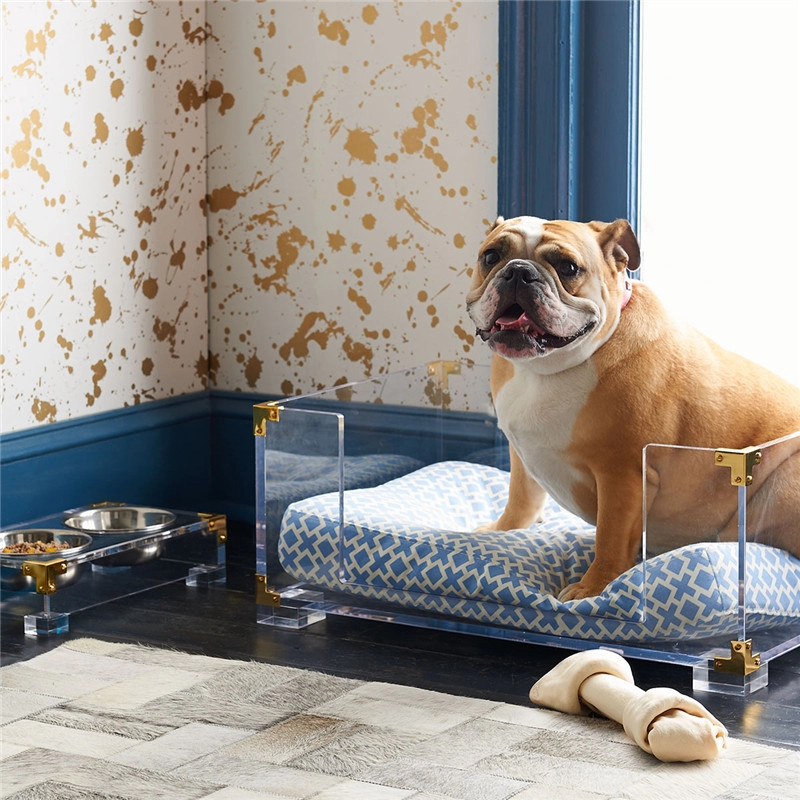 Προσαρμοσμένο προϊόν ακρυλικού κρεβατιού σκύλου για κατοικίδια