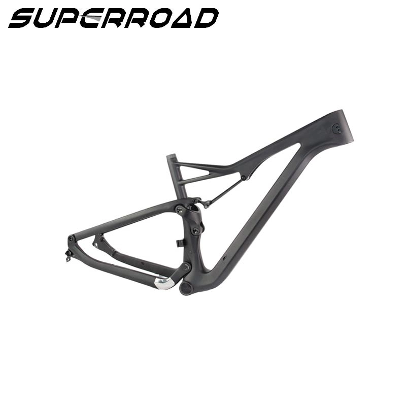 Αντιθέρμανση Superroad Carbon Fiber Mountain Bike Frame 650B Plus Bicycle 27,5 Carbon Full Suspension Frame Fork