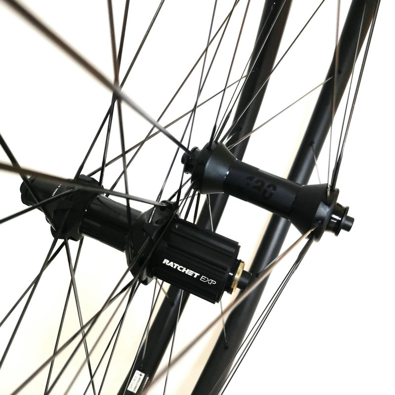 DT Swiss 180 hub + Sapim CX-Ray ακτίνες προσαρμοσμένες ζάντες άνθρακα ποδήλατο δρόμου