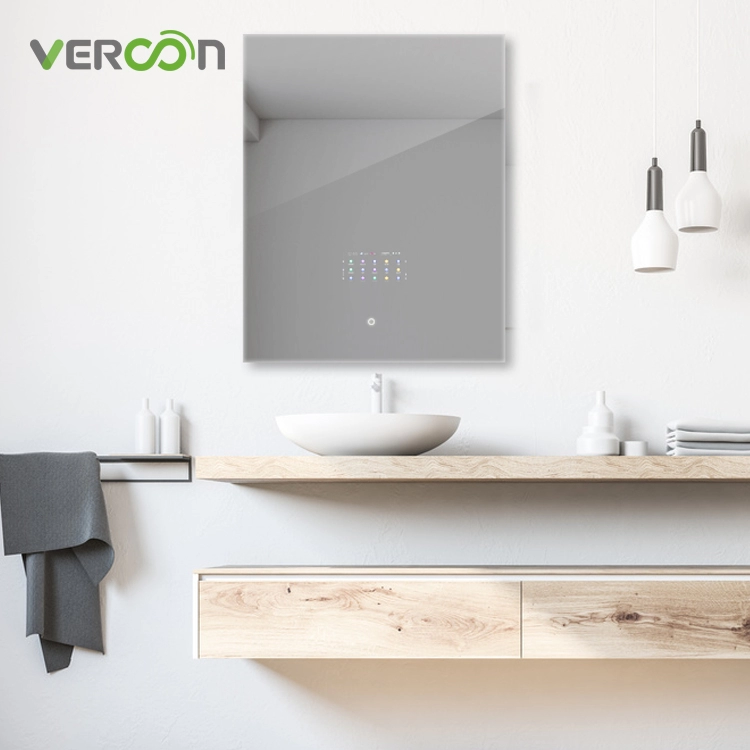 Vercon Τελευταίο Android 11 OS Bathroom Magic Mirror με σχέδιο οπίσθιου φωτισμού
