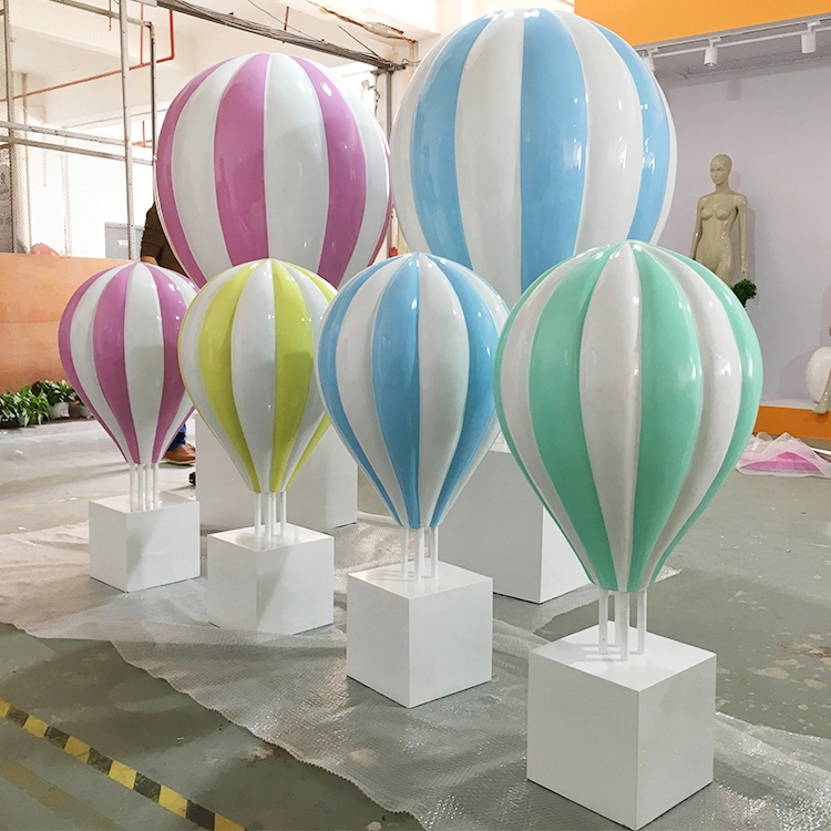 Στηρίγματα βιτρίνας με αερόστατο
