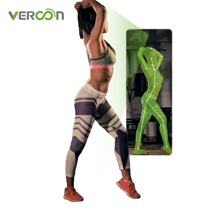 Έξυπνος καθρέφτης γυμναστικής Vercon 32 ιντσών Home Gym Workout