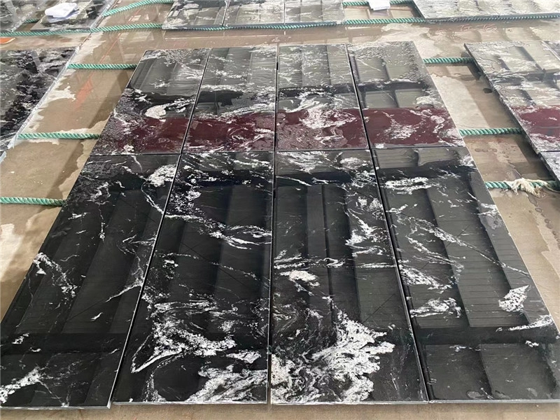 Cosmic Πλακάκια τοίχου από μαύρο γρανίτη και πλακάκια δαπέδου από γρανίτη