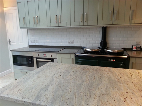 Kashimir White Granite Worktop