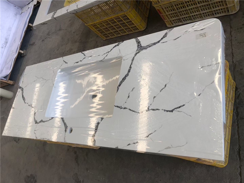 Quartz Stone Bathroom Vanity Top