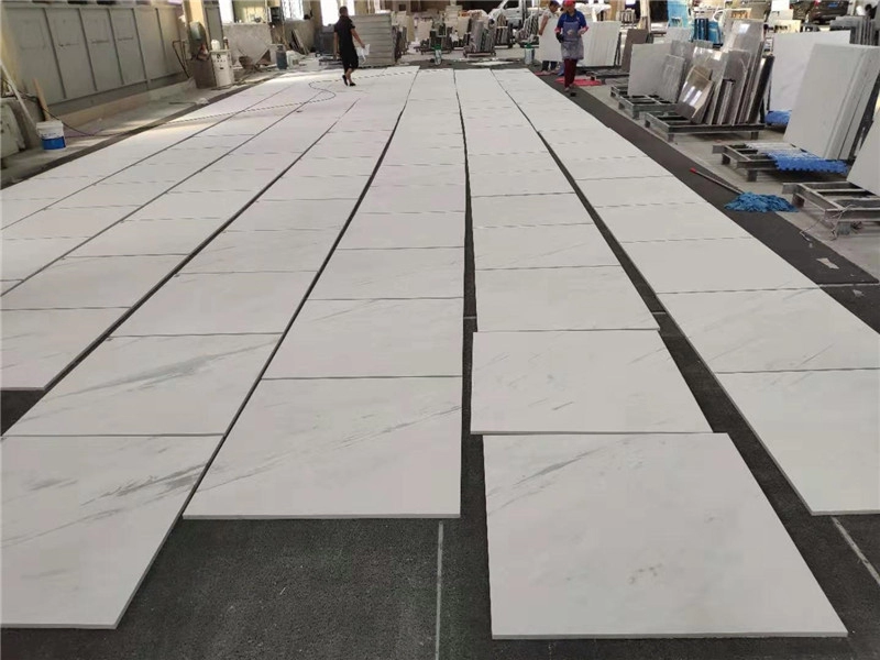 White Sivec Marble Slab Χονδρικό εργοστάσιο μαρμάρινων πάγκων