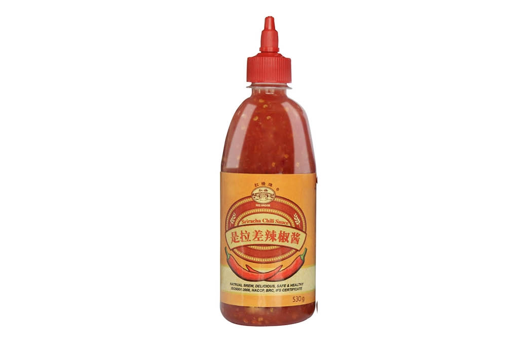 Ζεστή σάλτσα τσίλι Sriracha