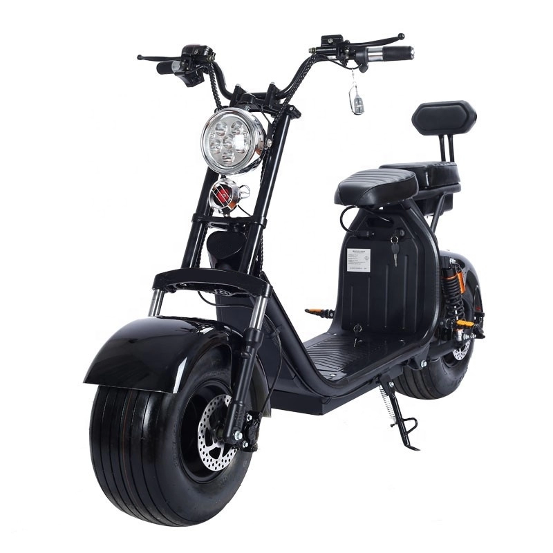 Fat Tire 1500w Brushless Citycoco Δισκόφρενο μοτοποδηλάτου 55km/h