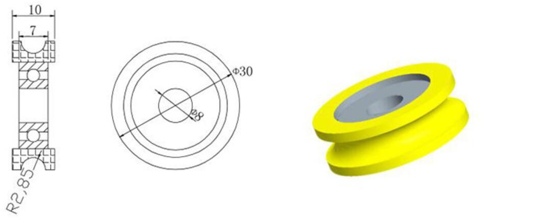 608 pulley bearing