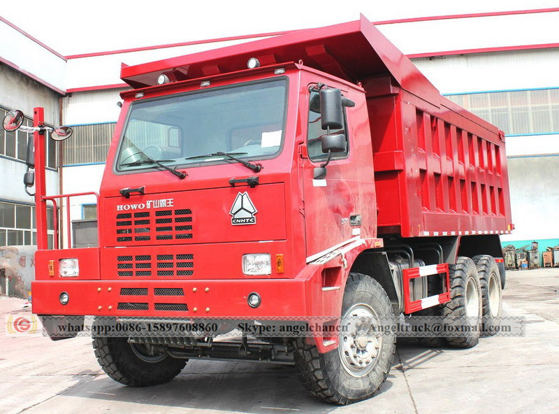 HOWO coal mine dump truck