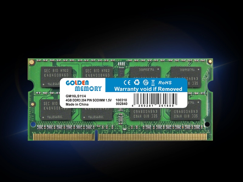 DDR3 Ram 2gb / 4gb / 8GB 1600MHZ 12800S Μονάδα μνήμης φορητού υπολογιστή sodimm DDR3 Ram για φορητό υπολογιστή