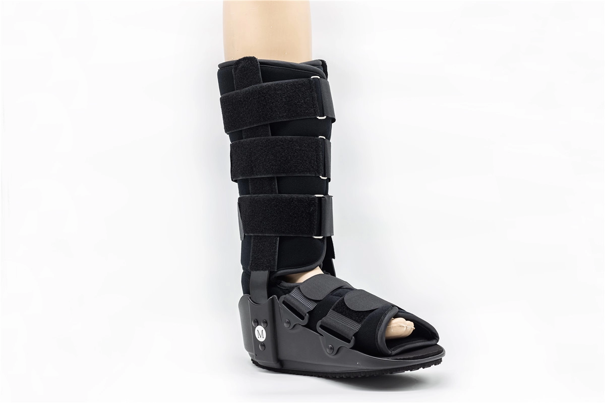 Ψηλοί 17" Σταθερά σιδεράκια για μπότες με βάδισμα εκκεντροφόρου με βάσεις αλουμινίου για τραυματισμό ή σπασμένα στηρίγματα του ποδιού στον αστράγαλο