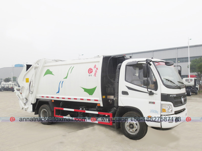 Compactor Garbage Vehicle FOTON