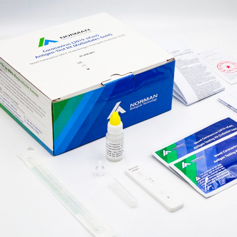 Κιτ δοκιμής συνδυασμού αντιγόνου 2019-nCoV/Flu A/B (Κολλοειδής χρυσός)