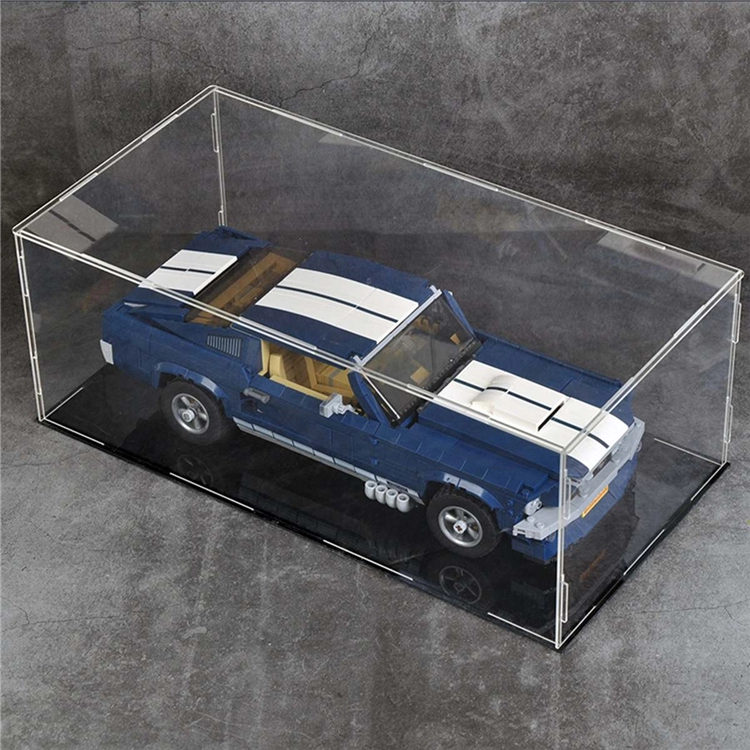 Ακρυλικό κουτί παιχνιδιών μοντέλου αυτοκινήτου, ανθεκτικό στη σκόνη, πρακτική οθόνη
