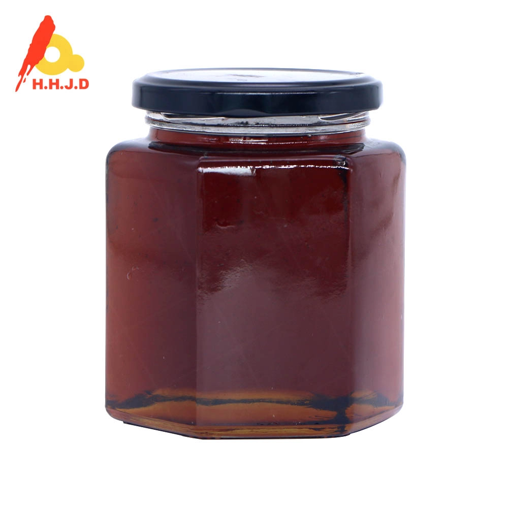 Γυάλινο μπουκάλι από φυσικό μέλι φαγόπυρου χονδρικής πώλησης για την Ευρώπη