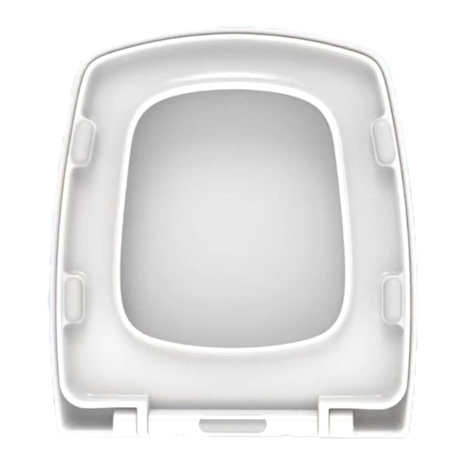 Γωνιακό στρογγυλεμένο ορθογώνιο κάθισμα WC Κάλυμμα καπακιού τουαλέτας τετράγωνου τύπου για ντους